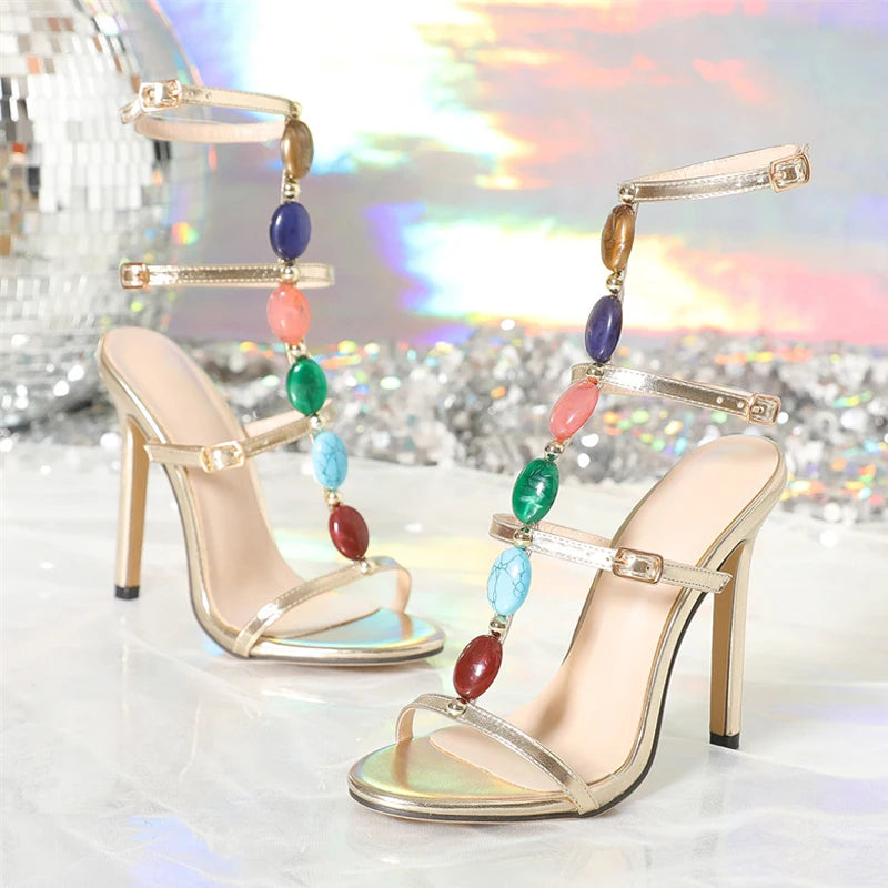 Women's Shoes: Bohemian Style High Heels