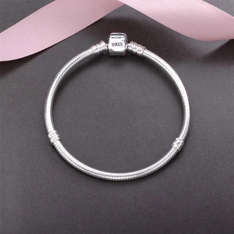 Handmade Women's Sterling Silver Charm Bracelet