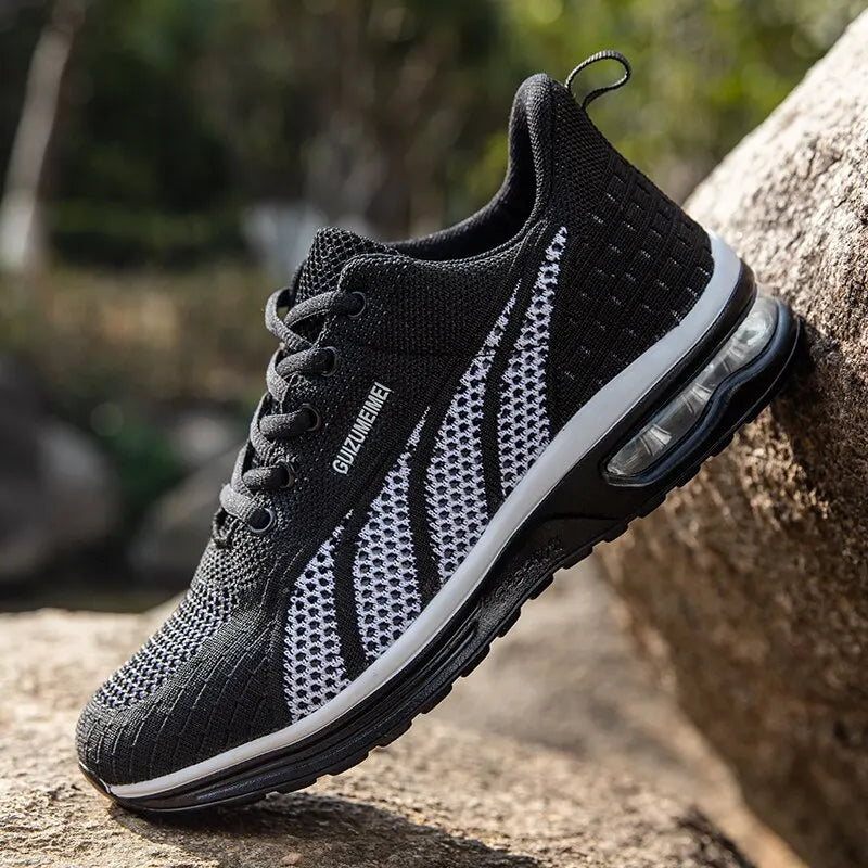 Zapatillas de entrenamiento transpirables con cordones para mujer de alta calidad