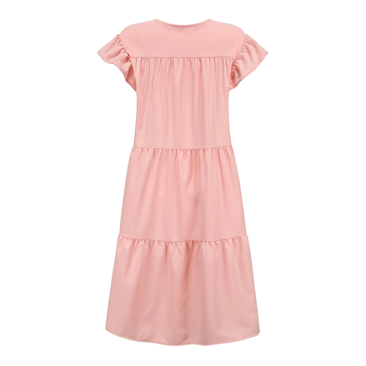 Dresses for Women - Crew Neck Swing Dress