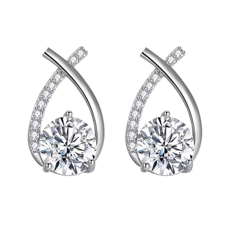 Women's Accessories - Fishtail Stud Earrings