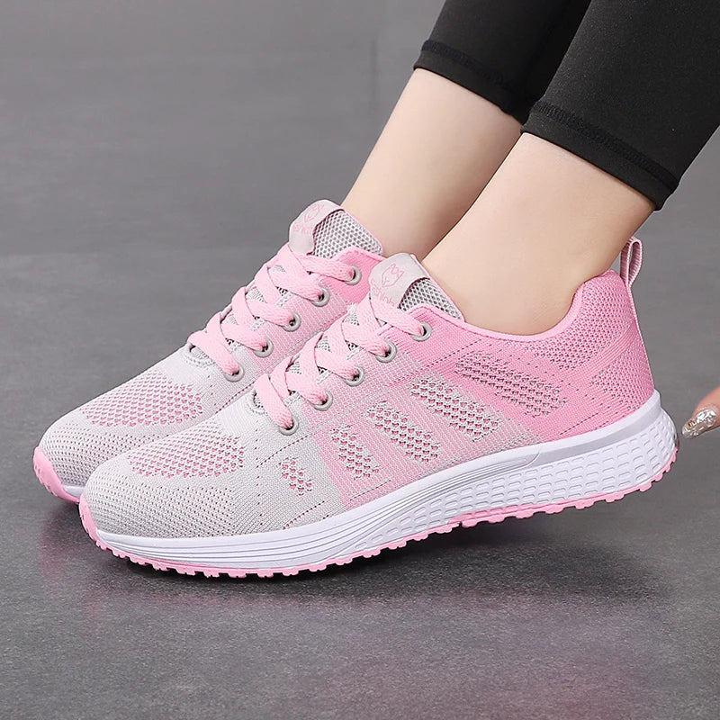 Women's Shoes - Lightweight Tennis Running Sneakers