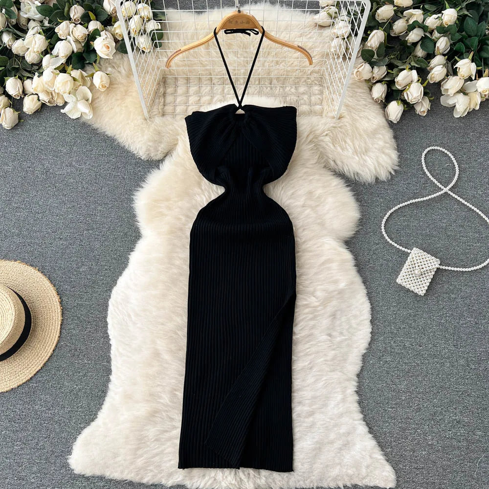 Dresses for Women - Slim Elastic Party Dress