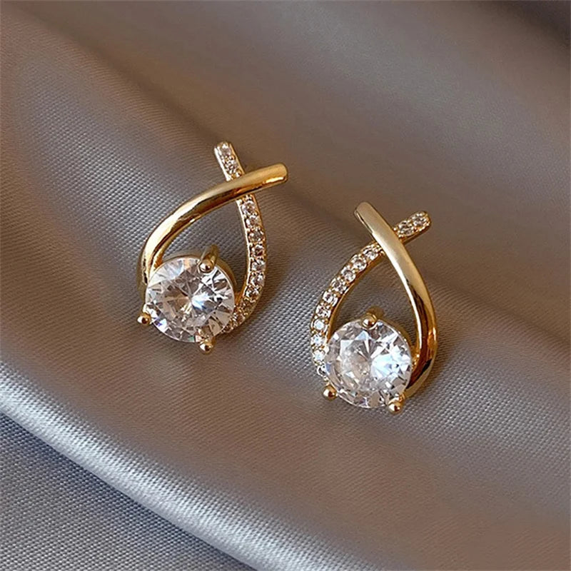 Women's Accessories - Fishtail Stud Earrings