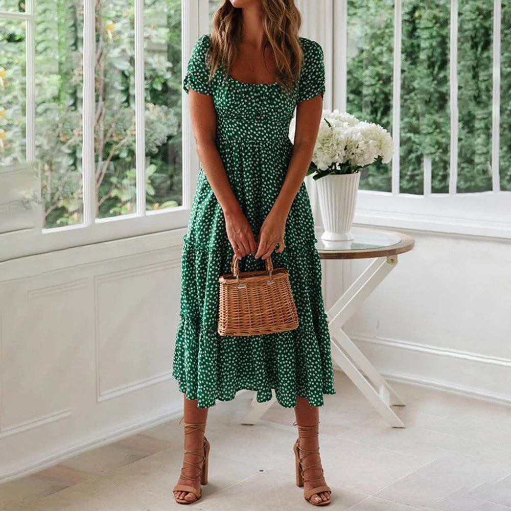 Dresses for Women - Beach Floral Dress