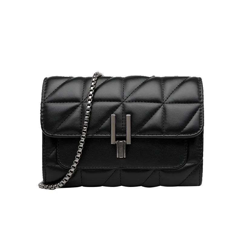 Bolsos de mujer: Bolso de cuero de lujo con cadena