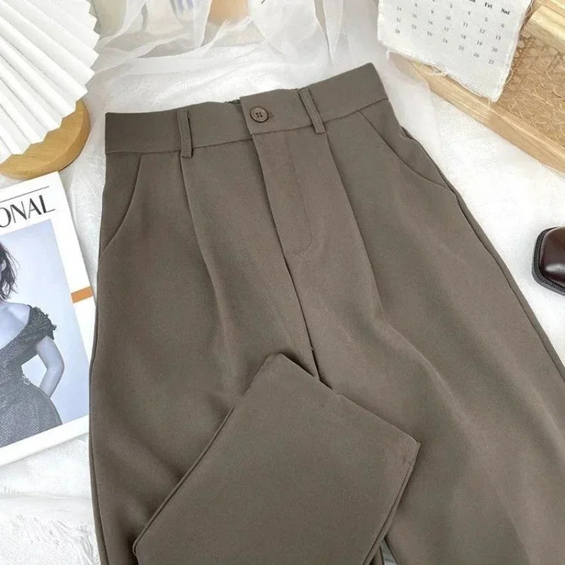 Pantalon femme : pantalon sarouel élastique sans stretch