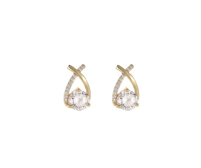 Women's Accessories - Fishtail Stud Earrings