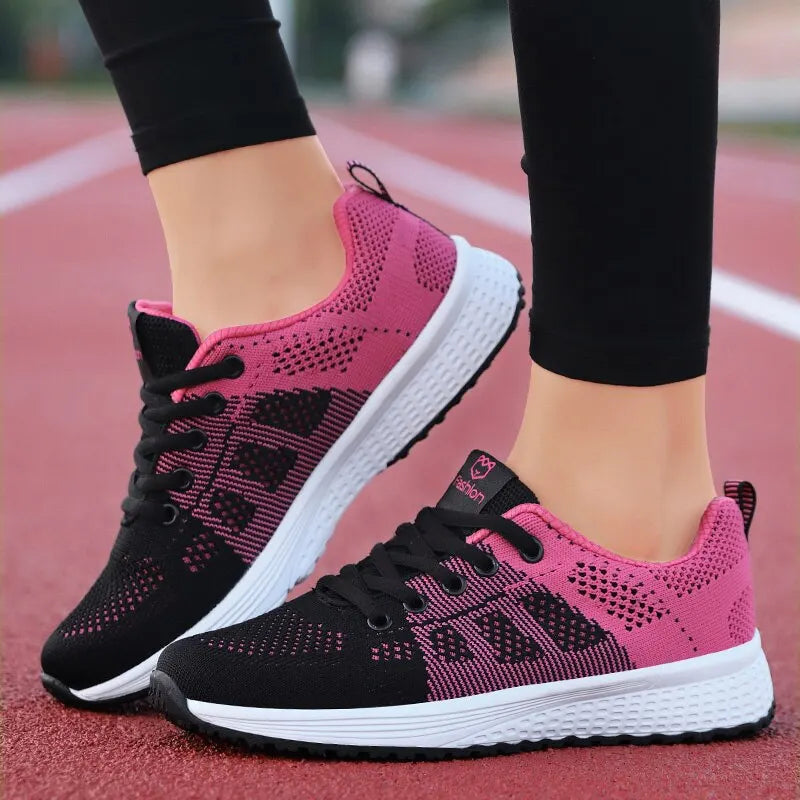Women's Shoes - Lightweight Tennis Running Sneakers