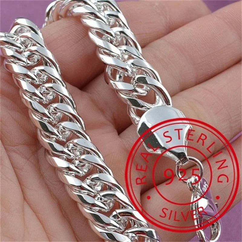 Bracelet pour femme - Bracelet en argent sterling massif 2024