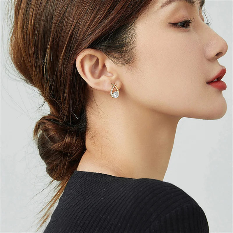 Women's Accessories - Fishtail Stud Earrings