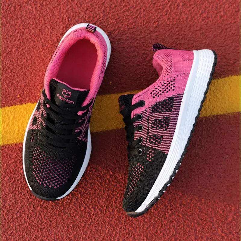 Women's Shoes - Lightweight Tennis Running Sneakers