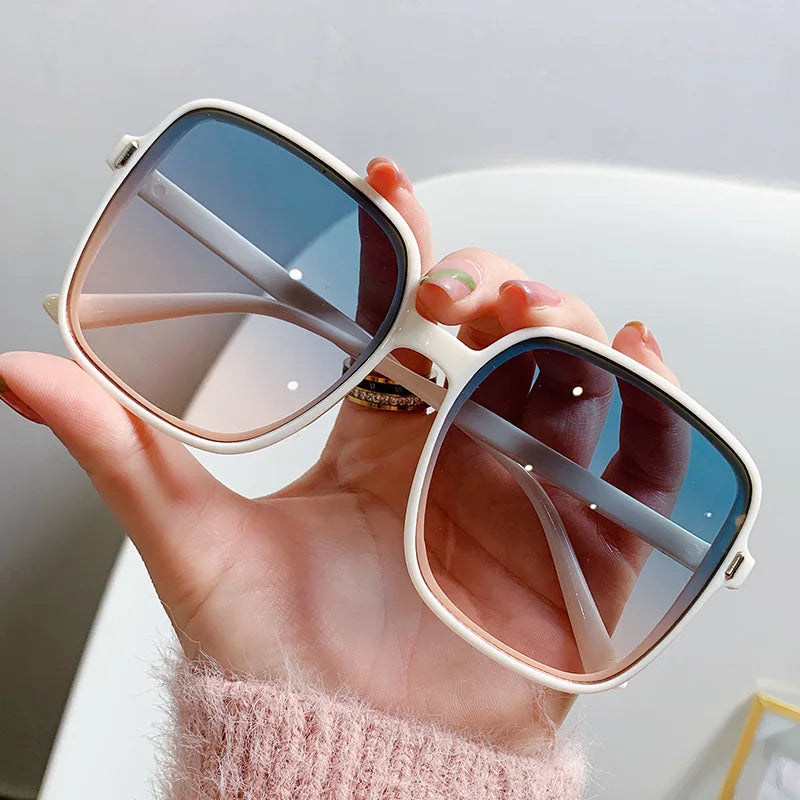 Women's Sunglasses: Vintage Rectangle Glasses